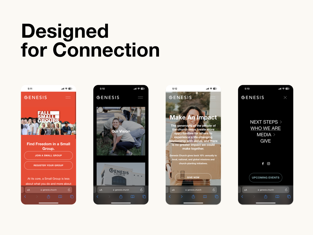 bozhstudio-Church Web and Branding Design