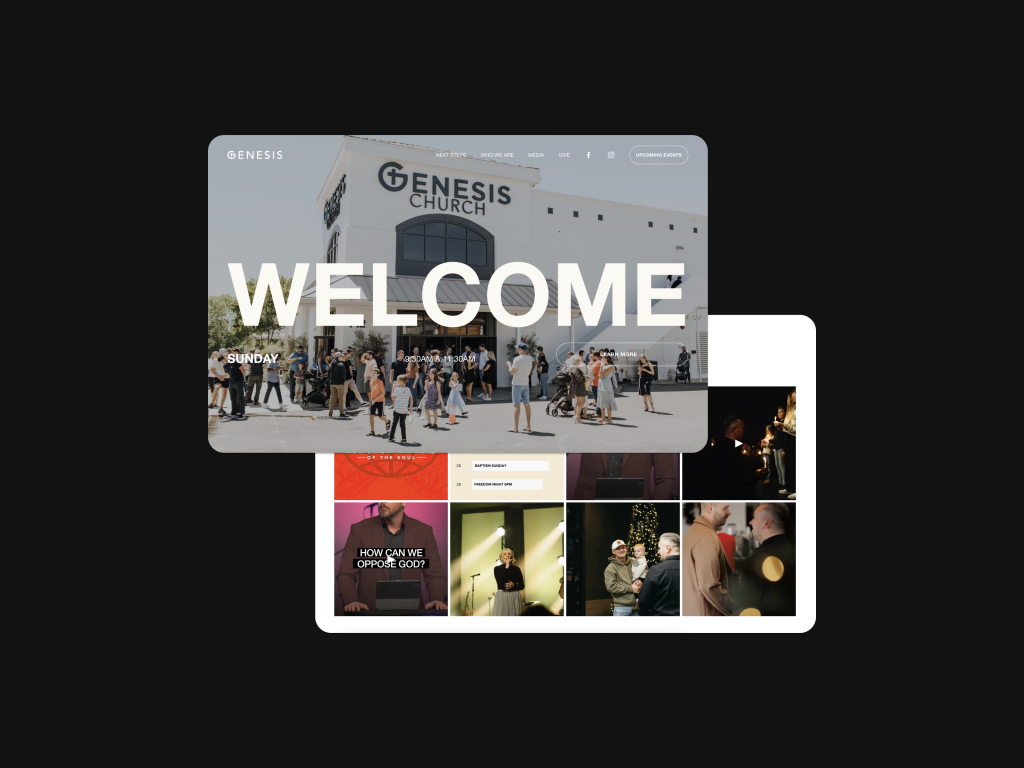 bozhstudio - Church Web Design